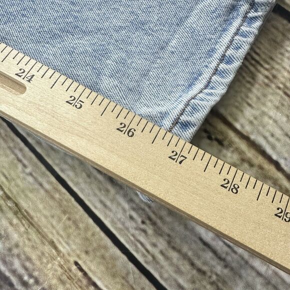 Madewell Jeans Womens 27 Blue The Perfect Vintage Crop Distressed Pants - Picture 15 of 16